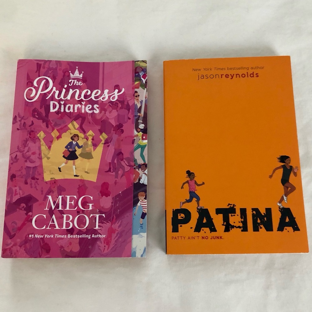 Book Set “The Princess Diaries” & “Patina”